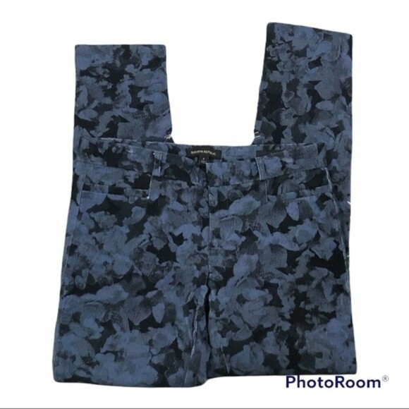 Banana Republic Khaki Gray Blue Jeans Pant Size 2 - Picture 4 of 8